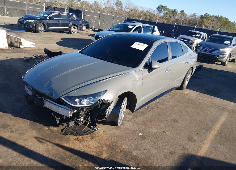 2022 HYUNDAI SONATA SEL VIN: KMHL14JA1NA221516