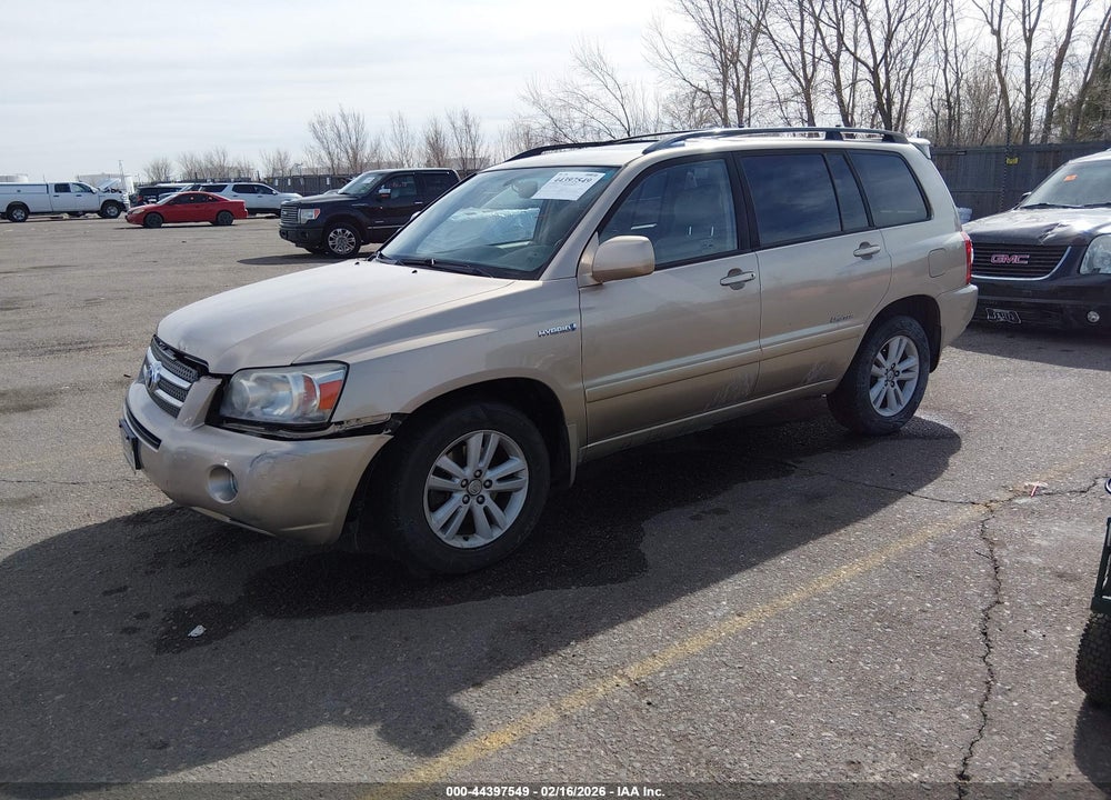 2007 TOYOTA HIGHLANDER HYBRID LIMITED V6 VIN: JTEEW21A370045706