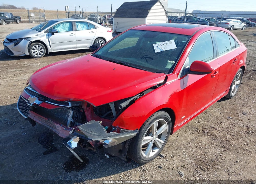 2013 CHEVROLET CRUZE 2LT AUTO VIN: 1G1PE5SB4D7169861