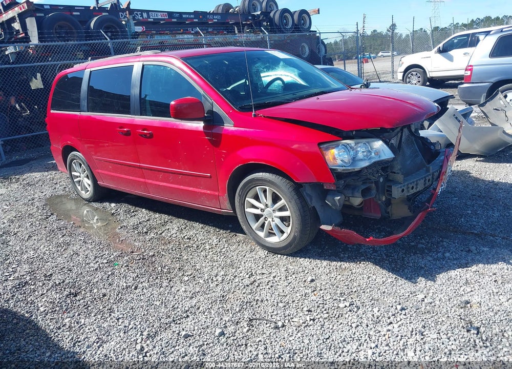 2016 DODGE GRAND CARAVAN SXT VIN: 2C4RDGCG7GR257329