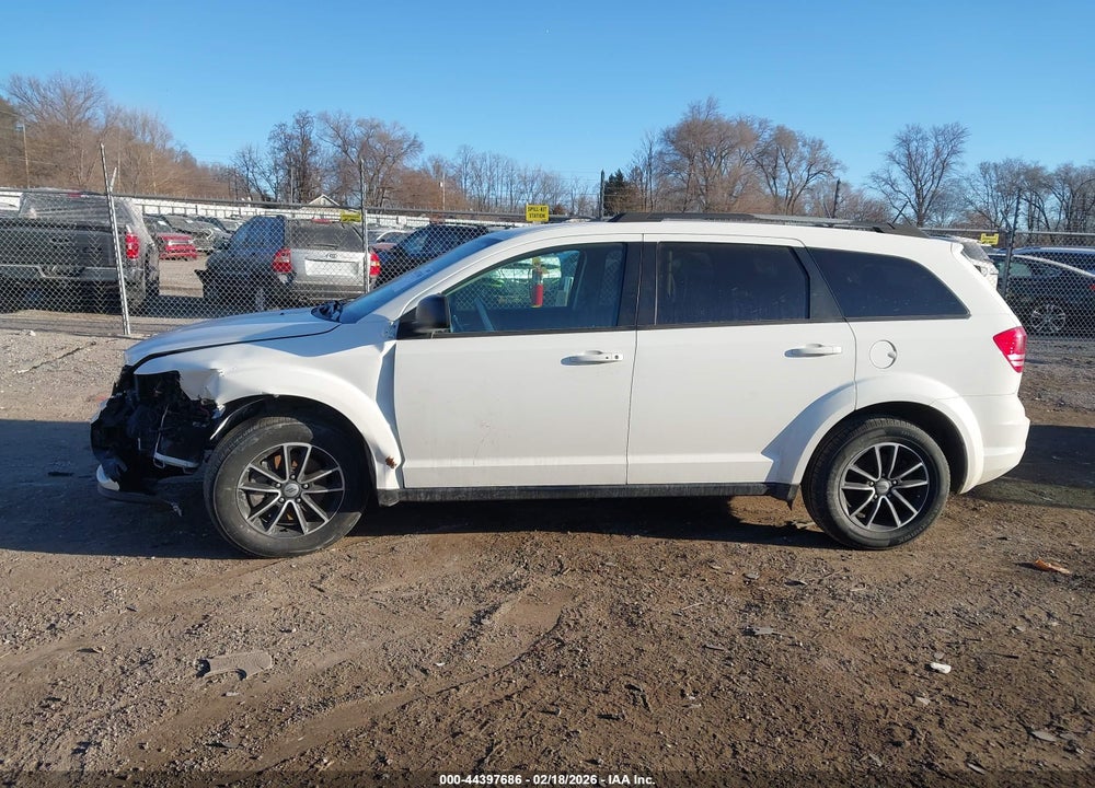 2018 DODGE JOURNEY SE VIN: 3C4PDCAB4JT243268