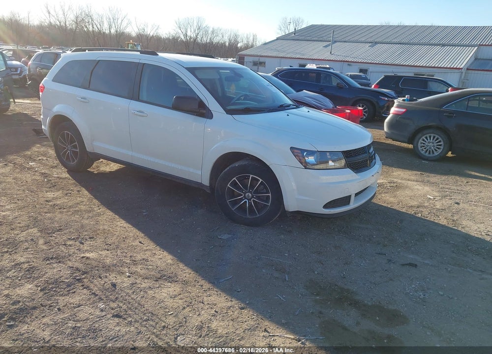 2018 DODGE JOURNEY SE VIN: 3C4PDCAB4JT243268