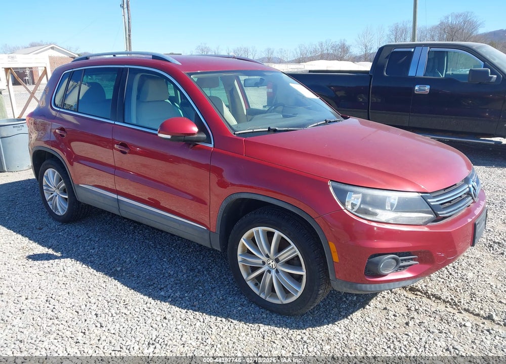 2012 VOLKSWAGEN TIGUAN SE VIN: WVGAV7AX4CW078594