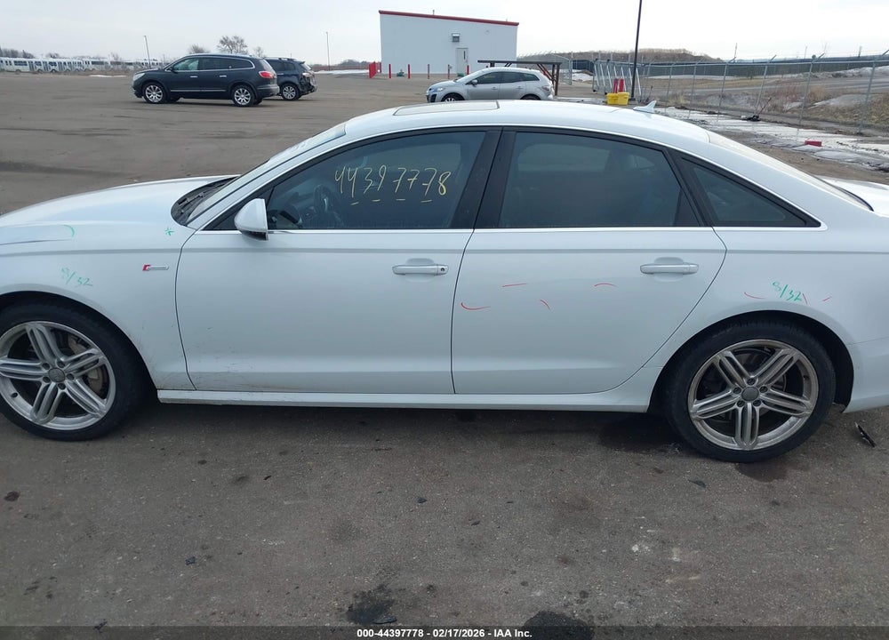 2015 AUDI A6 3.0T PREMIUM PLUS VIN: WAUFGAFC1FN040898