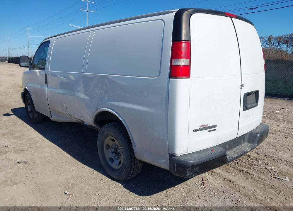 2016 CHEVROLET EXPRESS 2500 WORK VAN VIN: 1GCWGAFF6G1118694