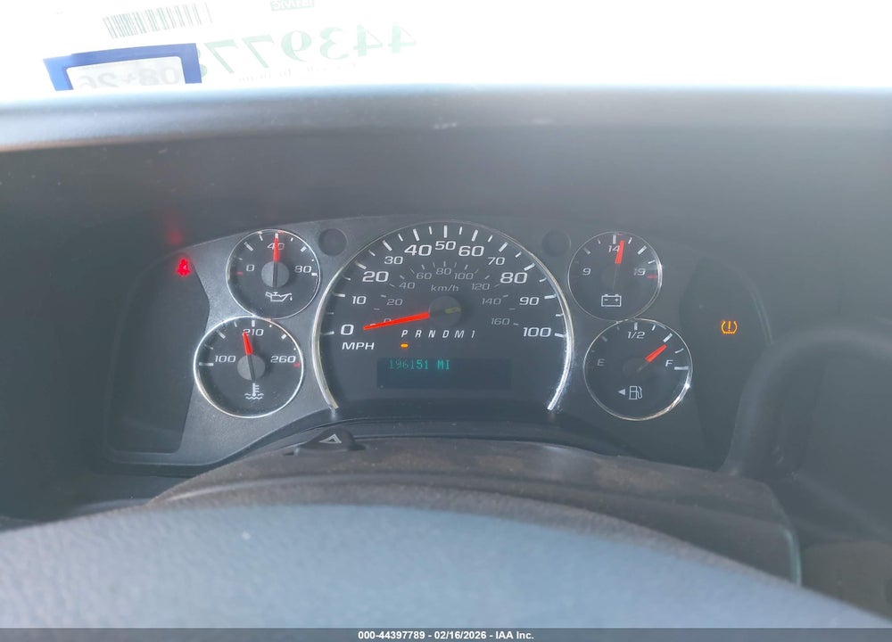 2016 CHEVROLET EXPRESS 2500 WORK VAN VIN: 1GCWGAFF6G1118694