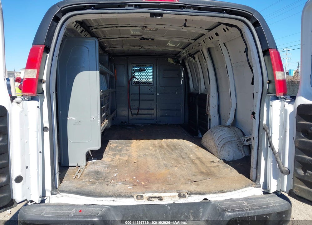 2016 CHEVROLET EXPRESS 2500 WORK VAN VIN: 1GCWGAFF6G1118694