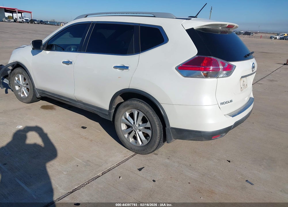 2015 NISSAN ROGUE SV VIN: 5N1AT2MT4FC919272