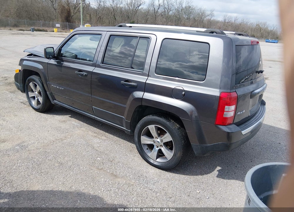 2016 JEEP PATRIOT HIGH ALTITUDE EDITION VIN: 1C4NJRFB8GD681303
