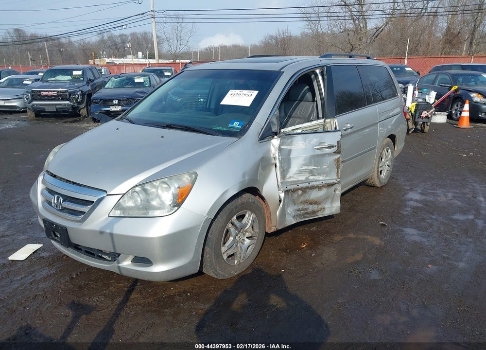 2007 HONDA ODYSSEY EX-L VIN: 5FNRL38687B404524