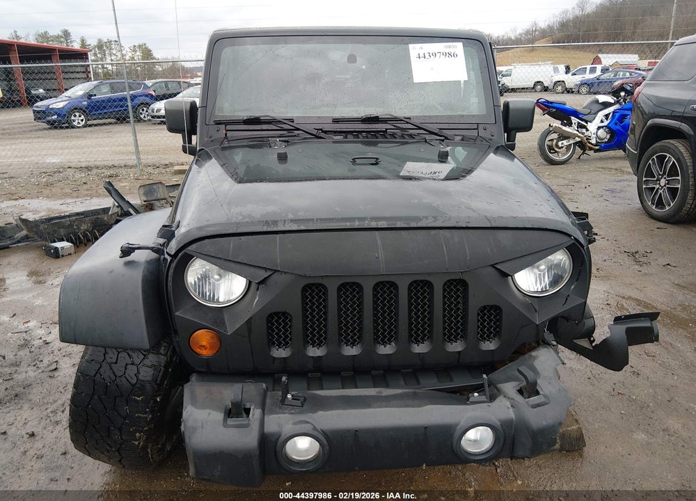 2013 JEEP WRANGLER SPORT VIN: 1C4AJWAGXDL548799