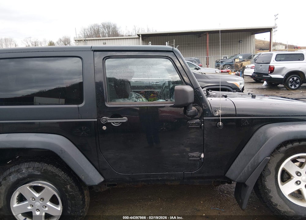 2013 JEEP WRANGLER SPORT VIN: 1C4AJWAGXDL548799