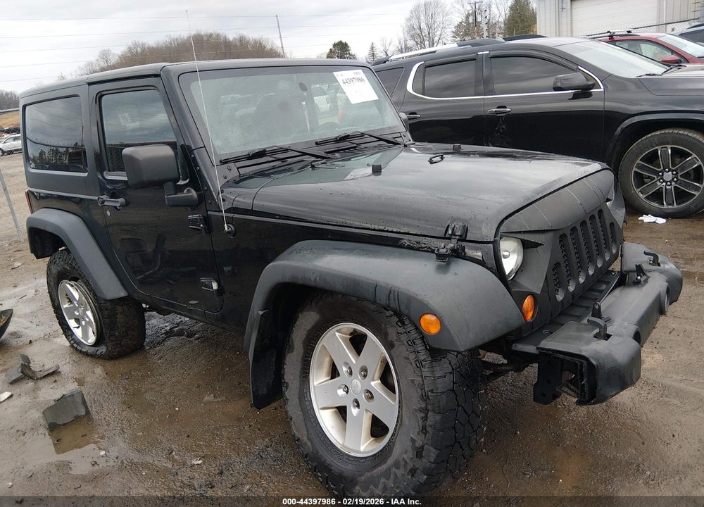 2013 JEEP WRANGLER SPORT VIN: 1C4AJWAGXDL548799