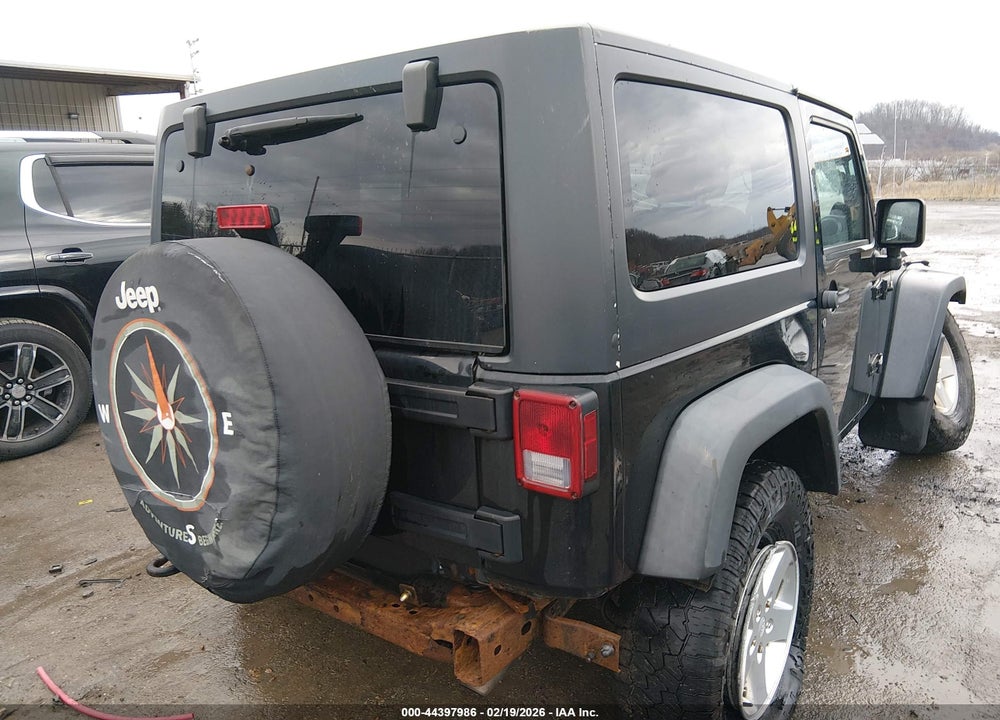 2013 JEEP WRANGLER SPORT VIN: 1C4AJWAGXDL548799