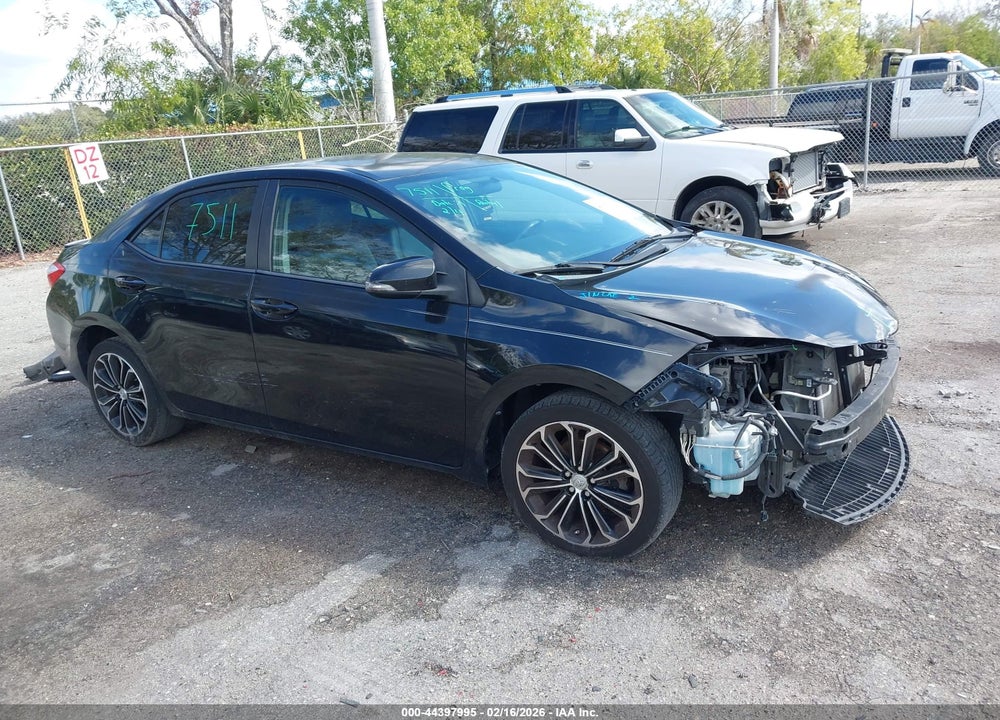 2014 TOYOTA COROLLA S PLUS VIN: 2T1BURHE3EC105016
