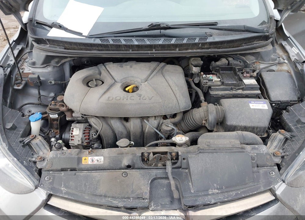 2013 HYUNDAI ELANTRA GS VIN: KMHDH6AE1DU007024