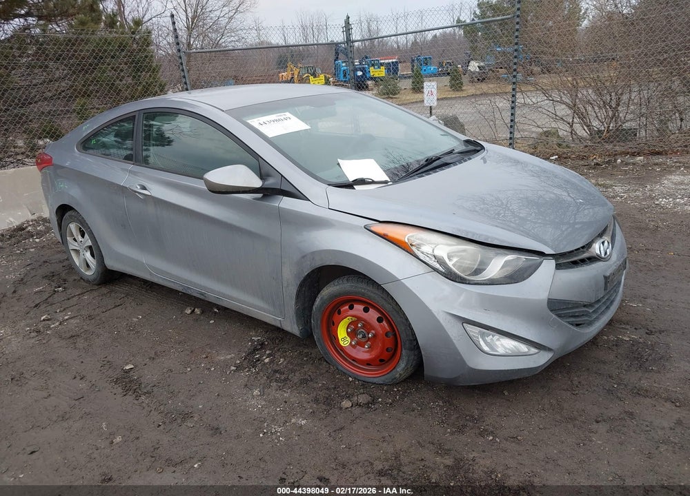 2013 HYUNDAI ELANTRA GS VIN: KMHDH6AE1DU007024