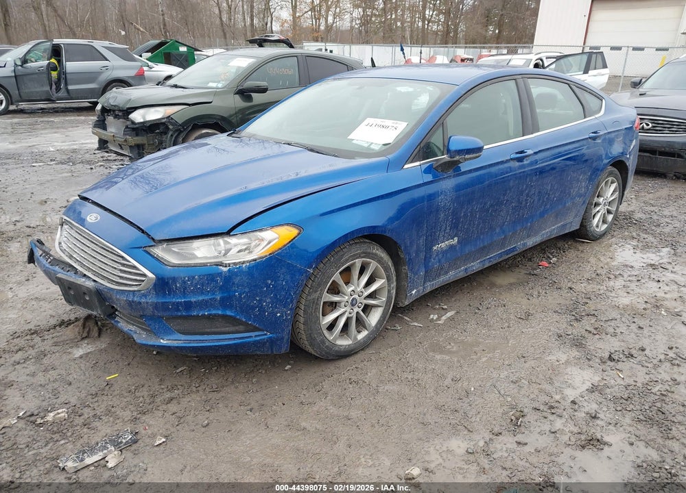 2017 FORD FUSION HYBRID S VIN: 3FA6P0UU3HR131217