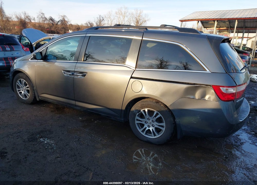 2011 HONDA ODYSSEY EX-L VIN: 5FNRL5H68BB077174
