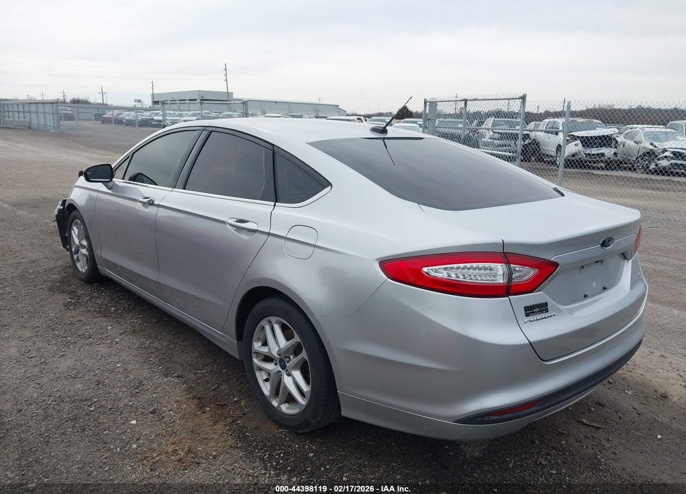 2016 FORD FUSION SE VIN: 3FA6P0H74GR250512