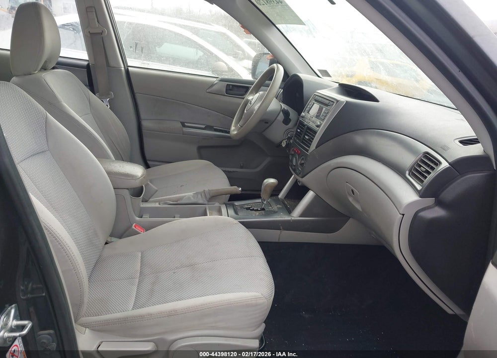 2012 SUBARU FORESTER 2.5X VIN: JF2SHABC6CH459989