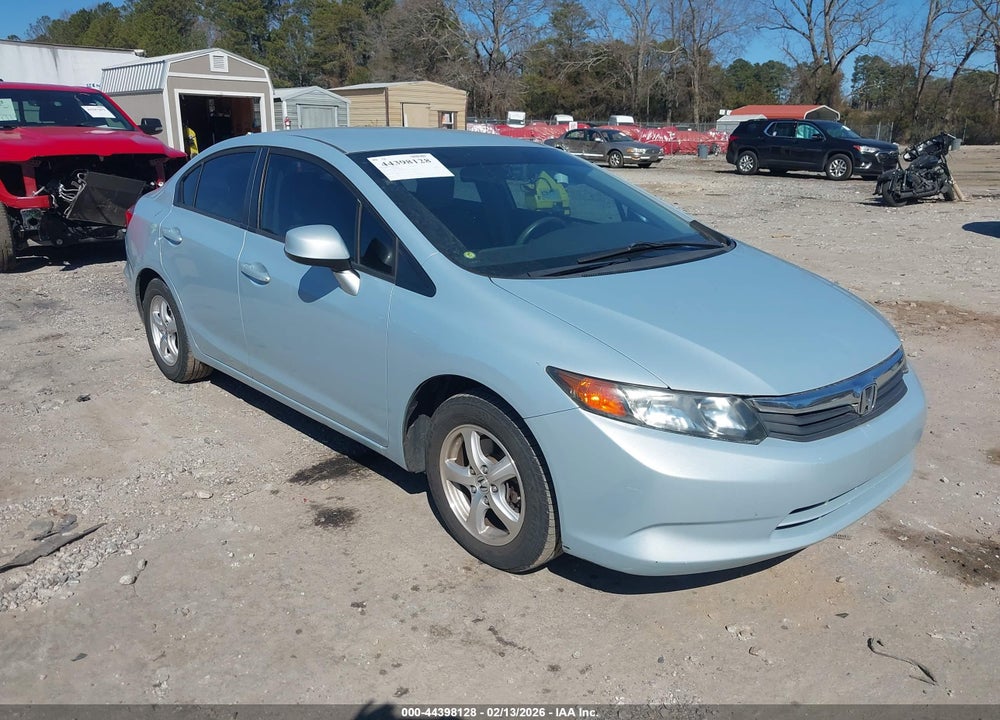 2012 HONDA CIVIC NATURAL GAS VIN: 19XFB5F52CE001716