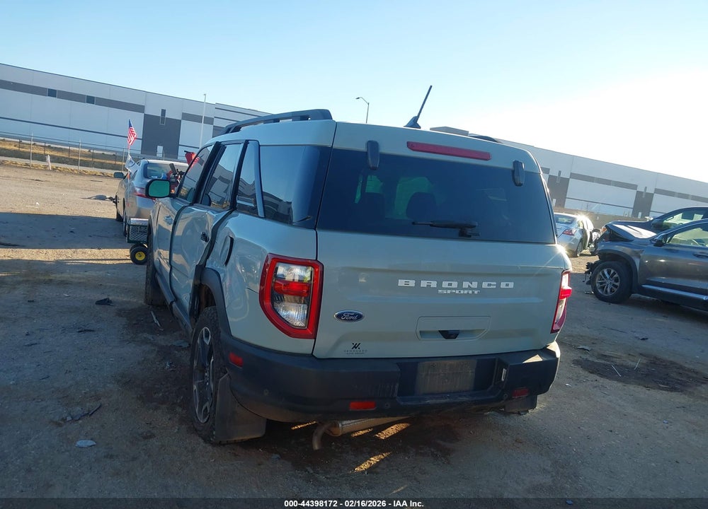 2023 FORD BRONCO SPORT OUTER BANKS VIN: 3FMCR9C62PRE28200