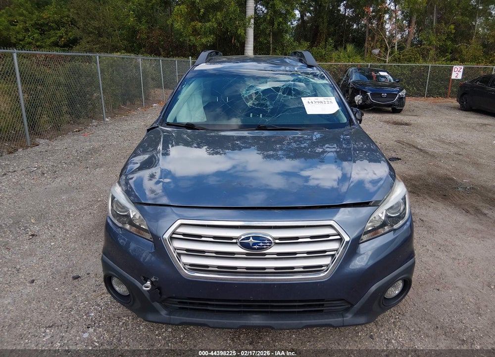 2015 SUBARU OUTBACK 2.5I PREMIUM VIN: 4S4BSACC0F3359558