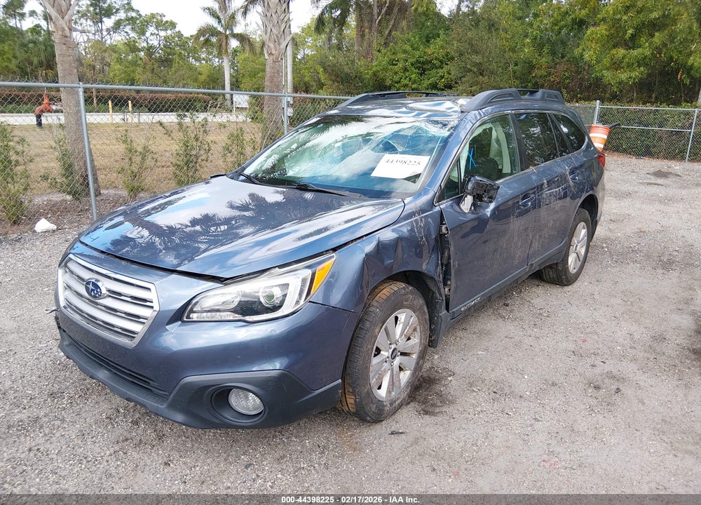 2015 SUBARU OUTBACK 2.5I PREMIUM VIN: 4S4BSACC0F3359558