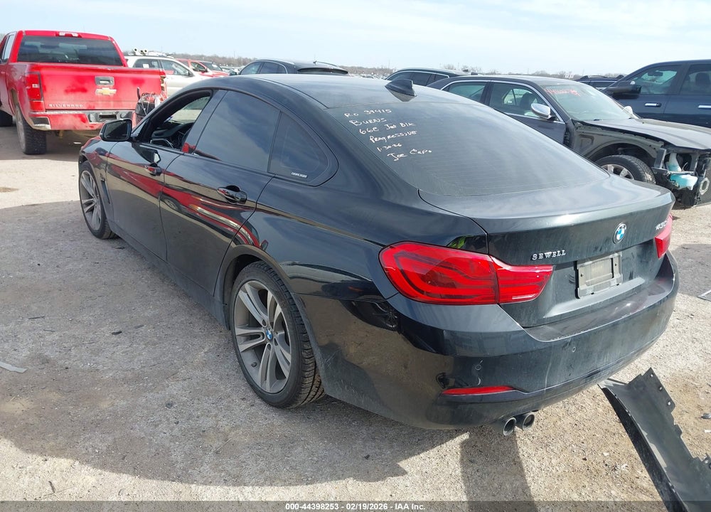 2018 BMW 430I GRAN COUPE VIN: WBA4J1C53JBG80560