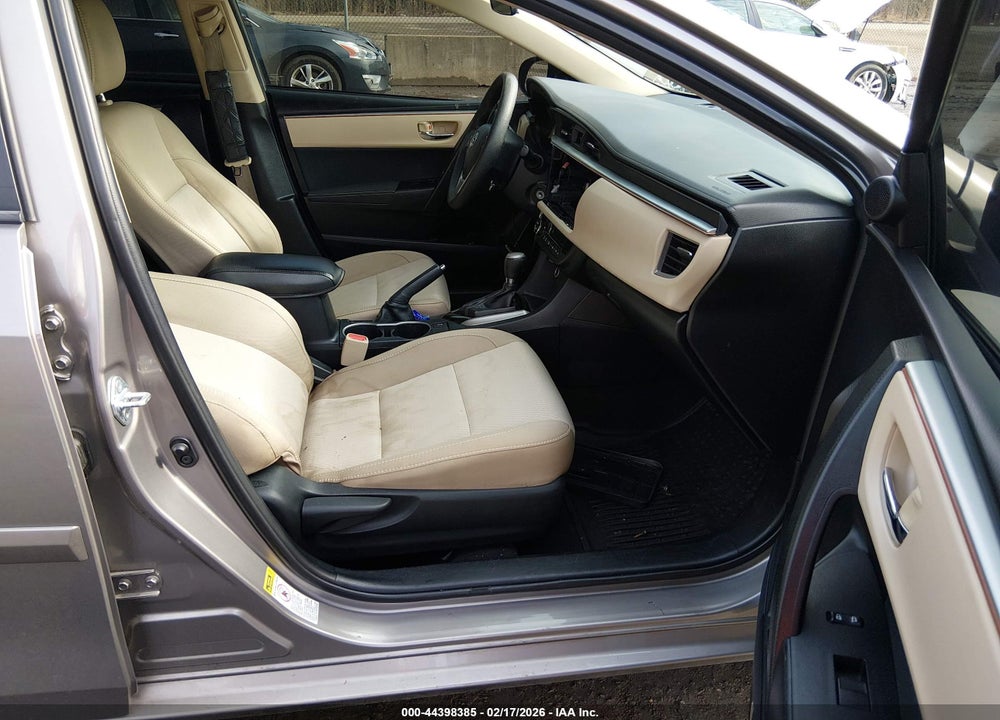 2016 TOYOTA COROLLA LE VIN: 2T1BURHE1GC711126