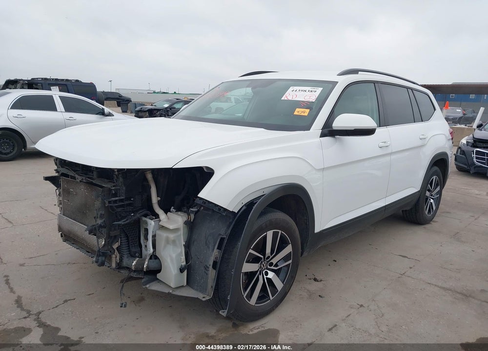 2022 VOLKSWAGEN ATLAS 2.0T SE VIN: 1V2DP2CA7NC533500