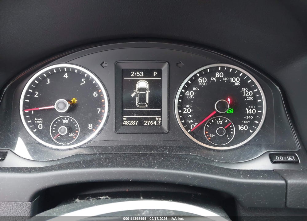 2015 VOLKSWAGEN TIGUAN S VIN: WVGBV7AX2FW081941
