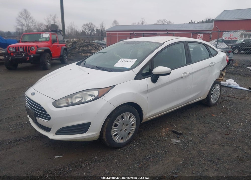 2015 FORD FIESTA S VIN: 3FADP4AJ8FM157864