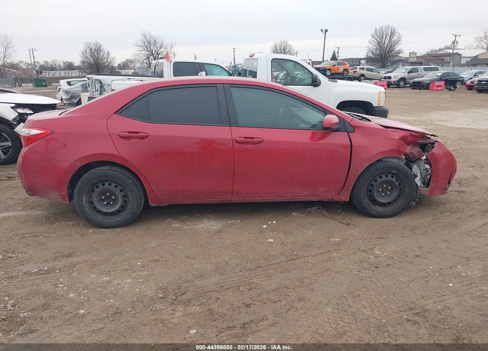 2015 TOYOTA COROLLA LE VIN: 2T1BURHE9FC463741