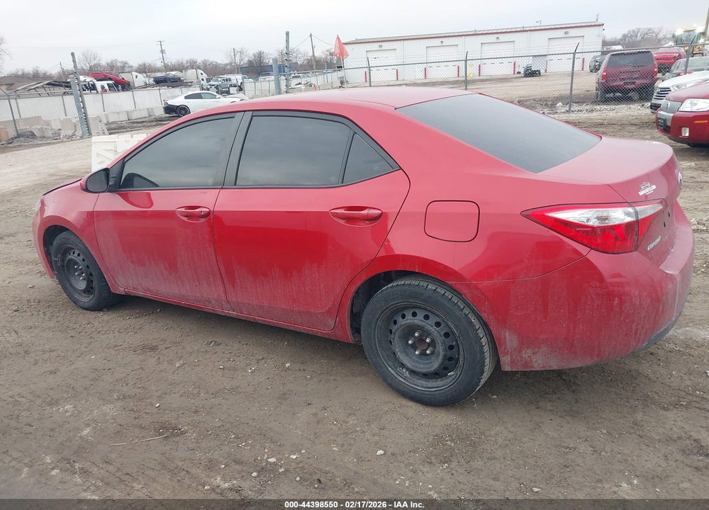 2015 TOYOTA COROLLA LE VIN: 2T1BURHE9FC463741