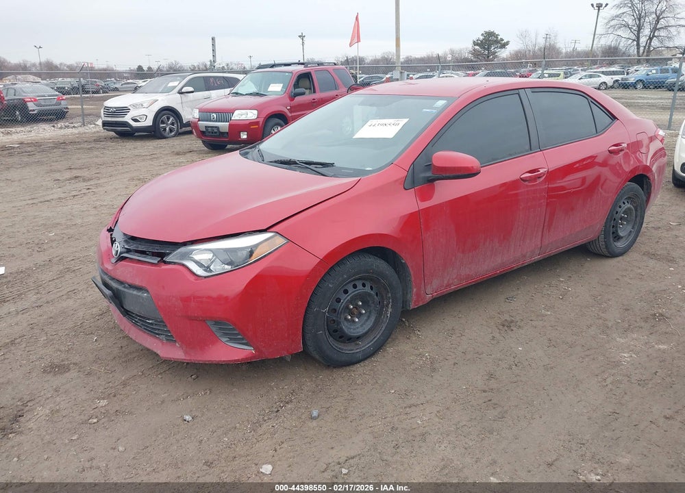 2015 TOYOTA COROLLA LE VIN: 2T1BURHE9FC463741