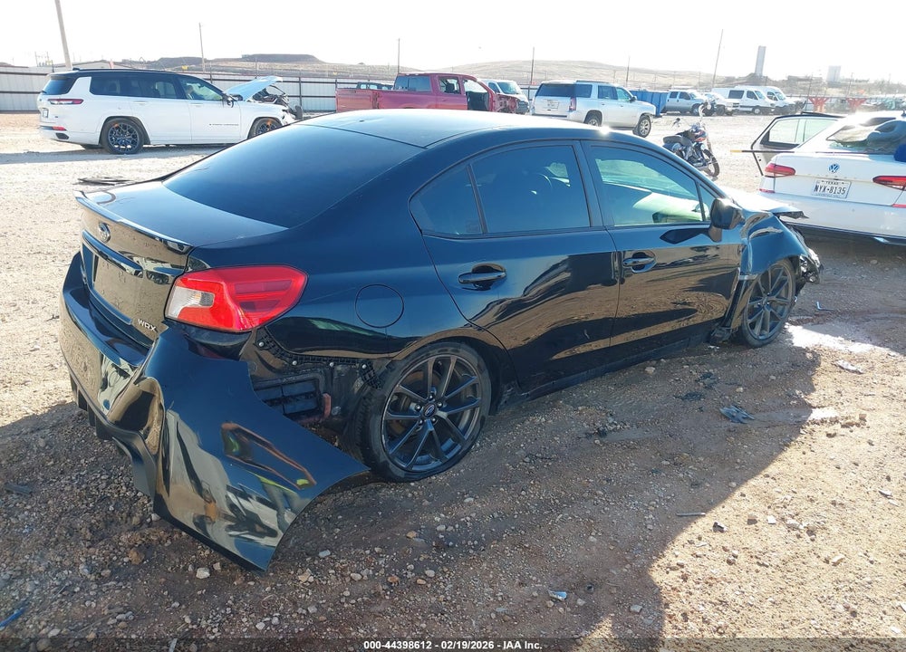 2019 SUBARU WRX LIMITED VIN: JF1VA1H64K9808440
