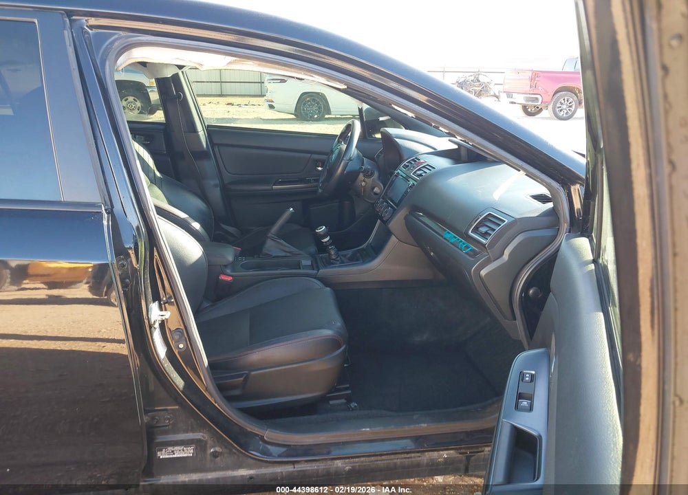 2019 SUBARU WRX LIMITED VIN: JF1VA1H64K9808440