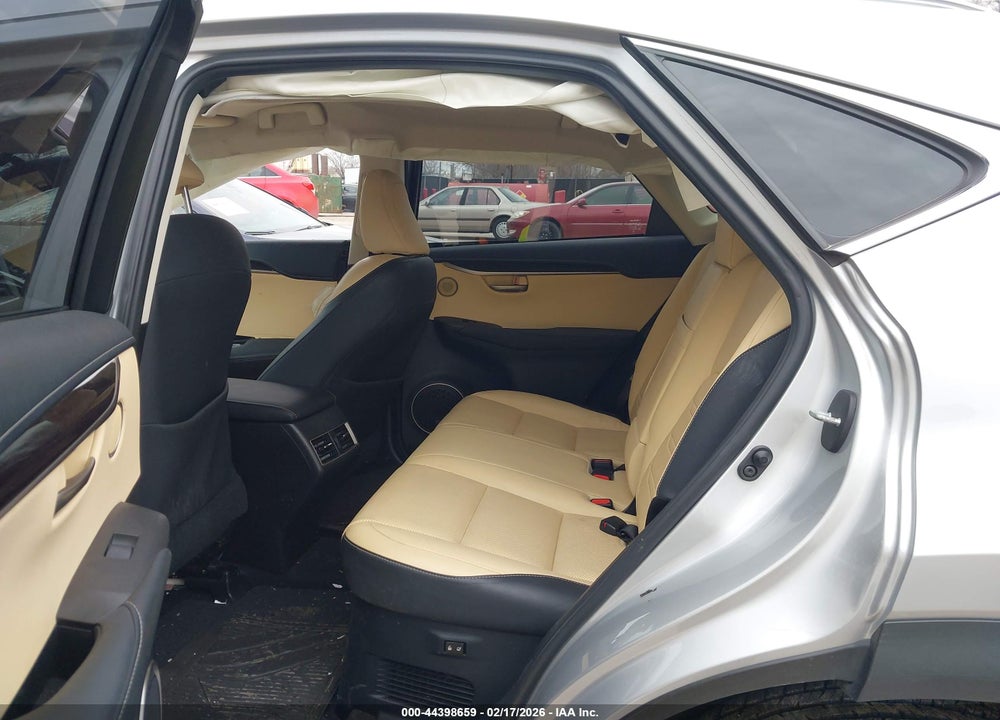 2015 LEXUS NX 200T VIN: JTJYARBZ2F2019787