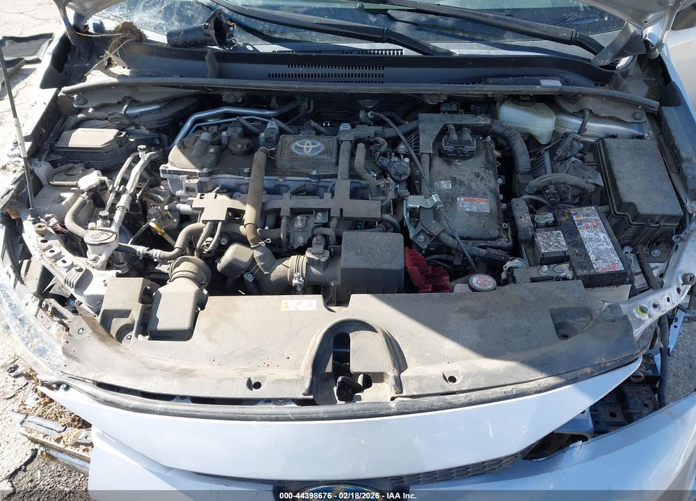 2022 TOYOTA COROLLA HYBRID LE VIN: JTDEAMDE8NJ048802