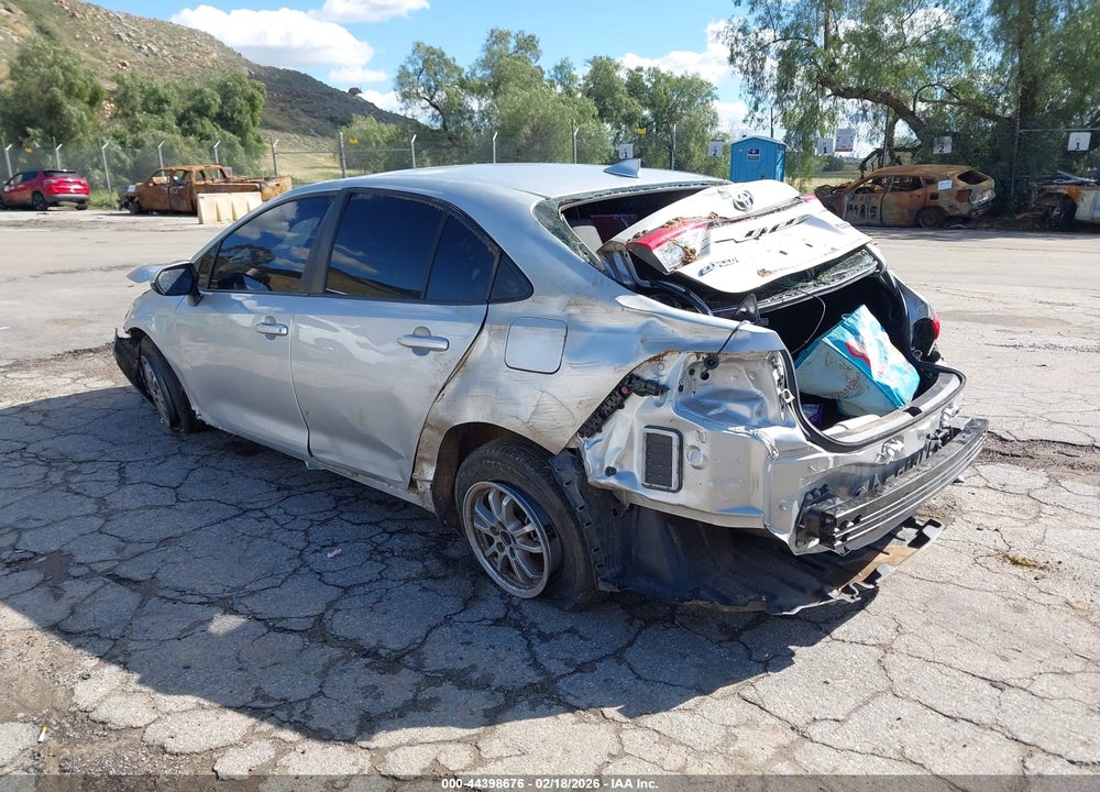 2022 TOYOTA COROLLA HYBRID LE VIN: JTDEAMDE8NJ048802