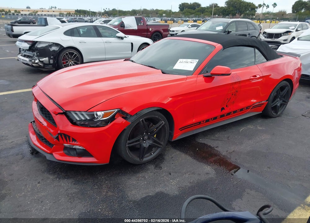 2017 FORD MUSTANG ECOBOOST PREMIUM VIN: 1FATP8UH5H5218513
