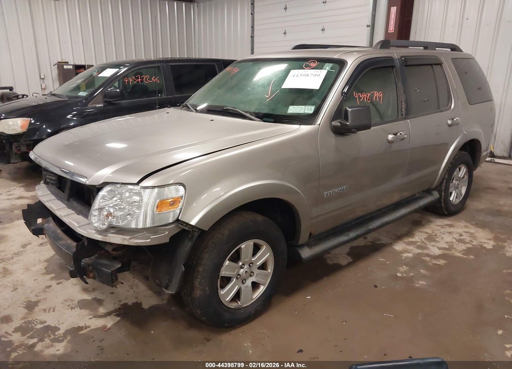 2008 FORD EXPLORER XLT VIN: 1FMEU73E28UB22482