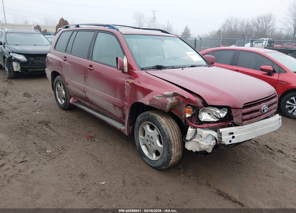2006 TOYOTA HIGHLANDER LIMITED V6 VIN: JTEDP21AX60112793