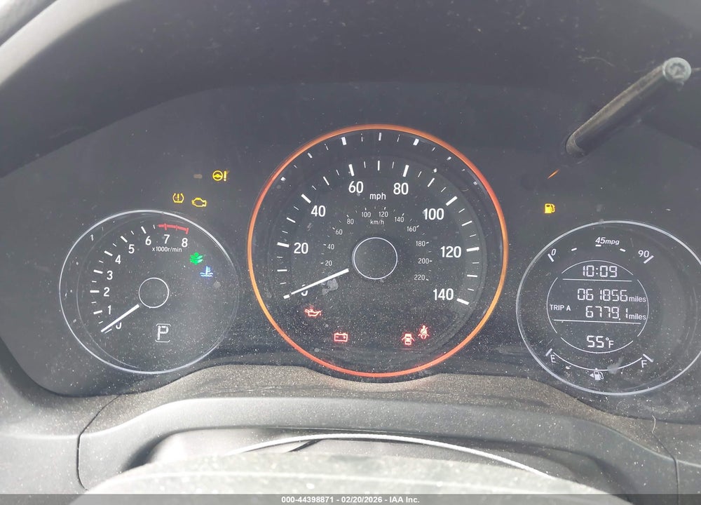 2019 HONDA HR-V LX VIN: 3CZRU5H37KG711971