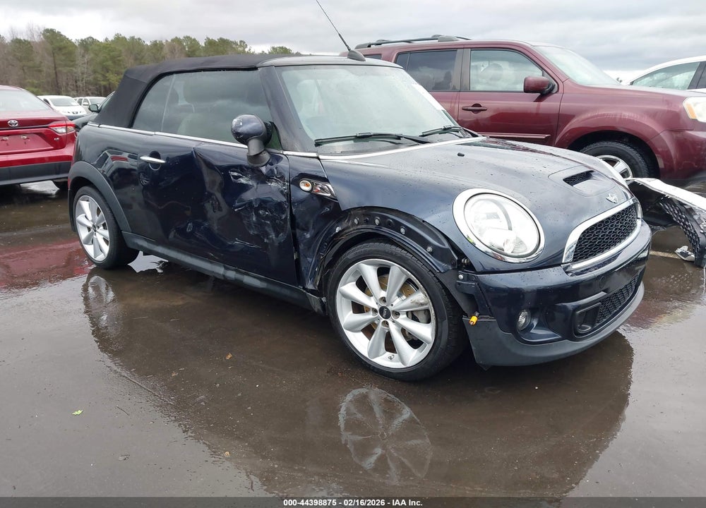 2014 MINI CONVERTIBLE COOPER S VIN: WMWZP3C50ET706657