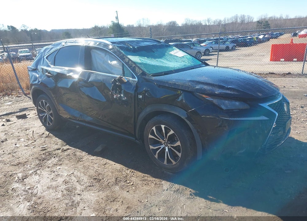 2015 LEXUS NX 200T F SPORT VIN: JTJBARBZ3F2023336