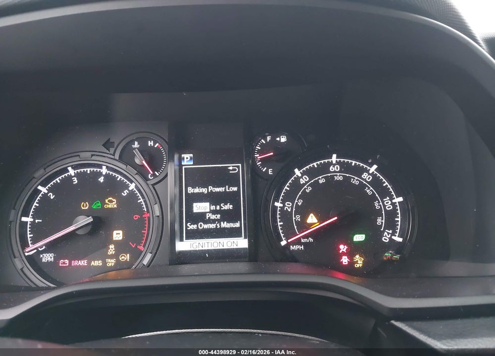 2021 TOYOTA 4RUNNER TRAIL SPECIAL EDITION VIN: JTEBU5JR0M5962701