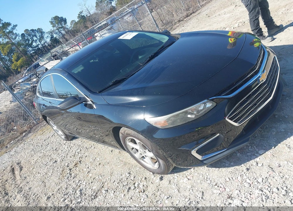 2016 CHEVROLET MALIBU LS VIN: 1G1ZB5ST3GF341219